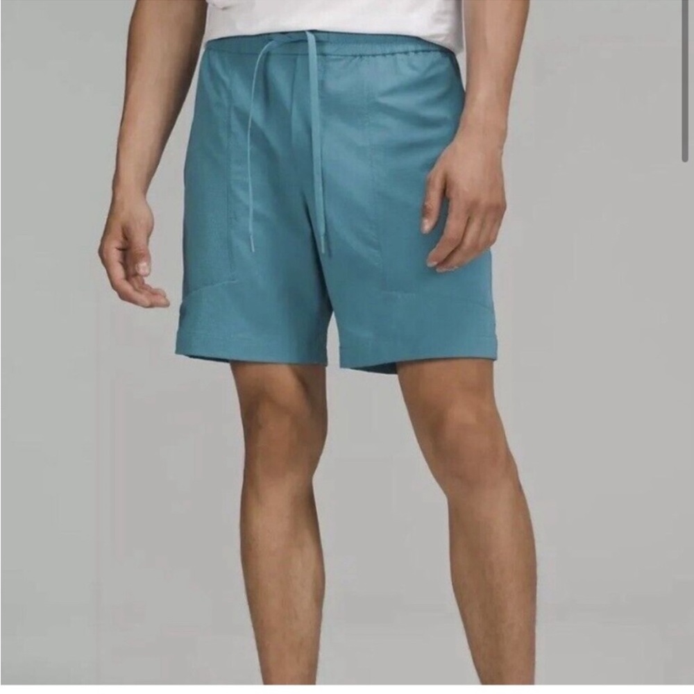 Men’s Lululemon Shorts 8” Bowline Teal NEW